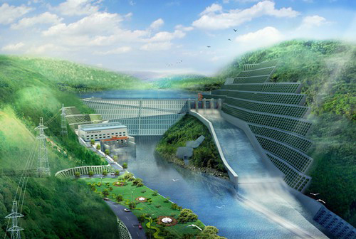 南部老挝南塔河1号水电站项目